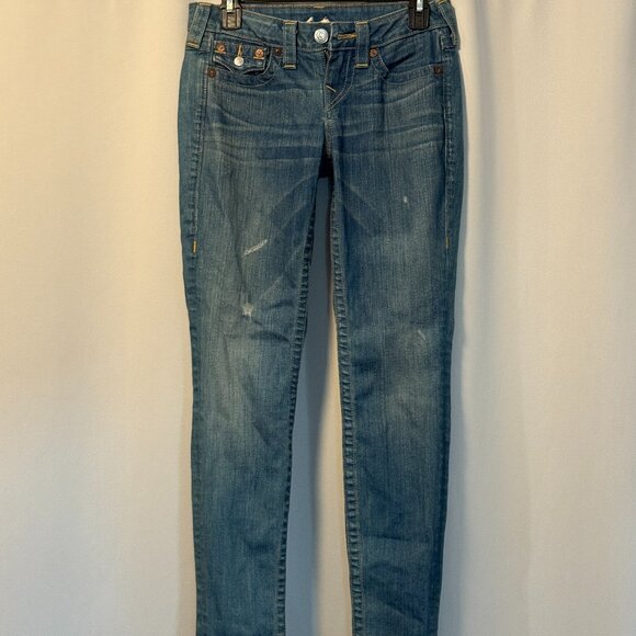 TRUE RELIGION Women's Jeans - Buddha Label - Style: "Jodi/Jodie", Size 26 - Picture 1 of 12